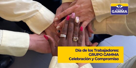 Celebrando el 1ro de mayo en GRUPO GAMMA