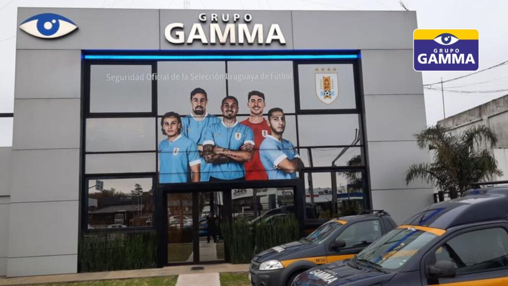 GRUPO GAMMA Seguridad Oficial de la Selección Uruguaya de futbol GRUPO GAMMA Seguridad Oficial de la Selección Uruguaya de futbol