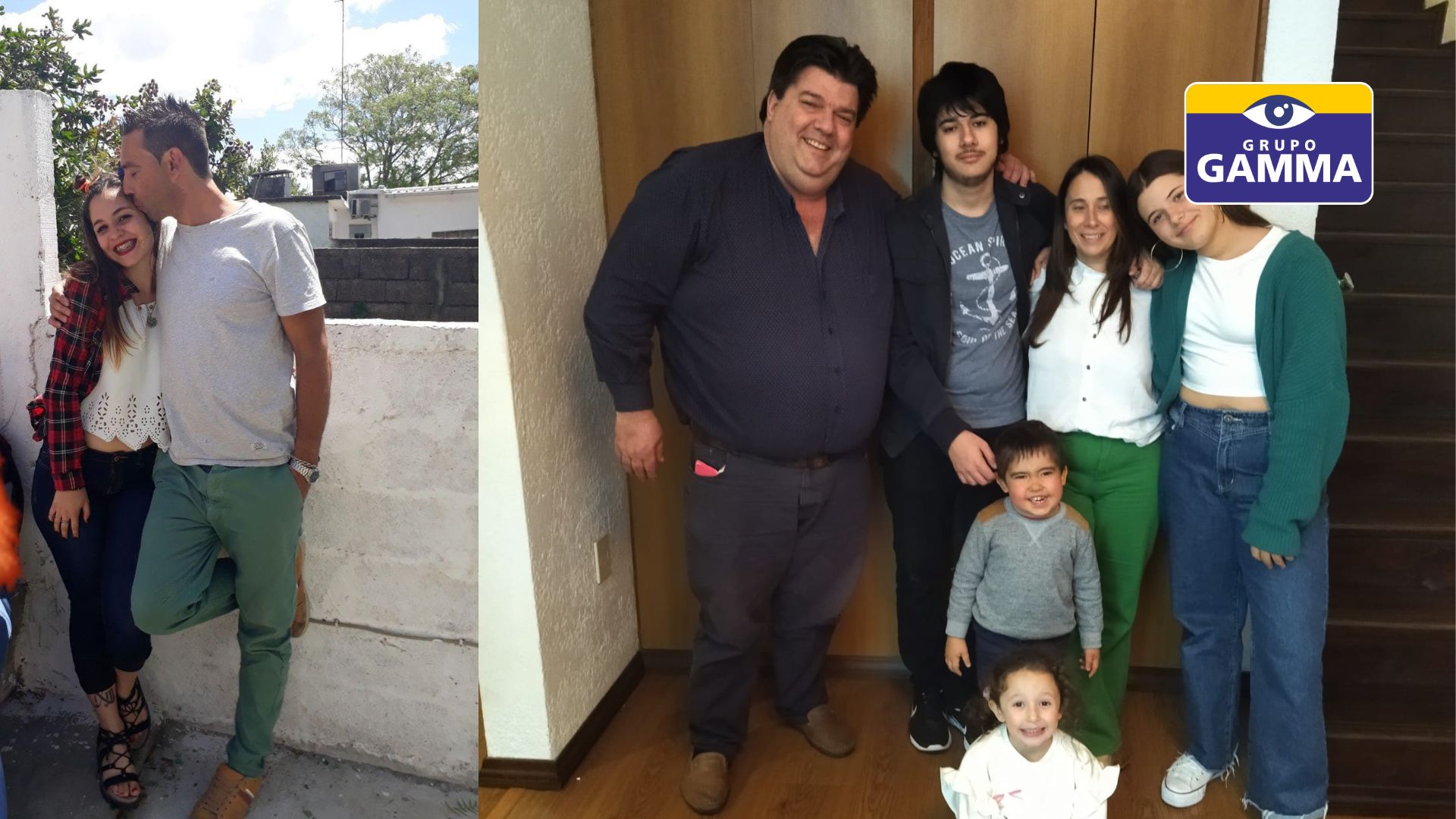 padres de GRUPO GAMMA celebrando