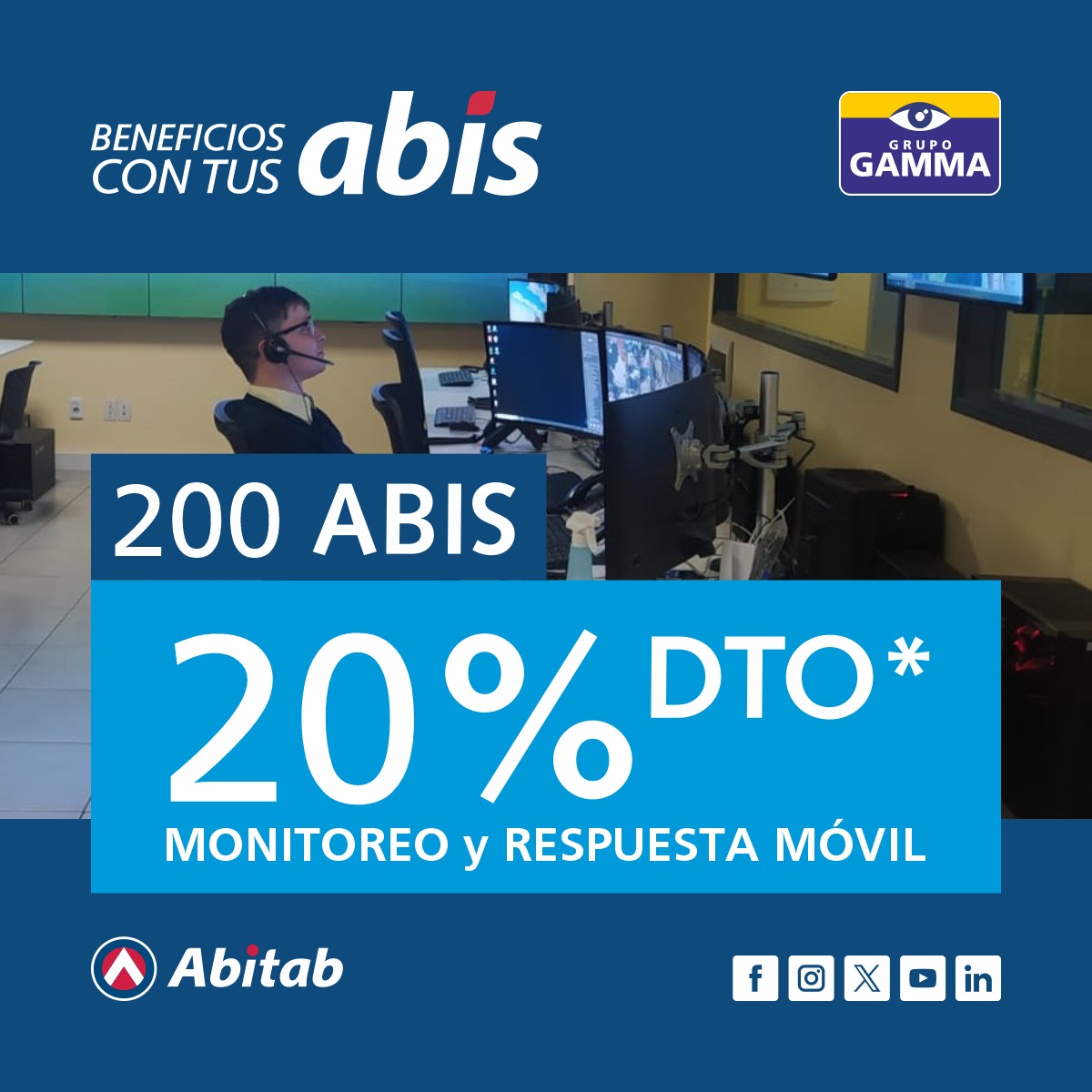 Promo 20% Descuento GRIUPO GAMMA y ABIS