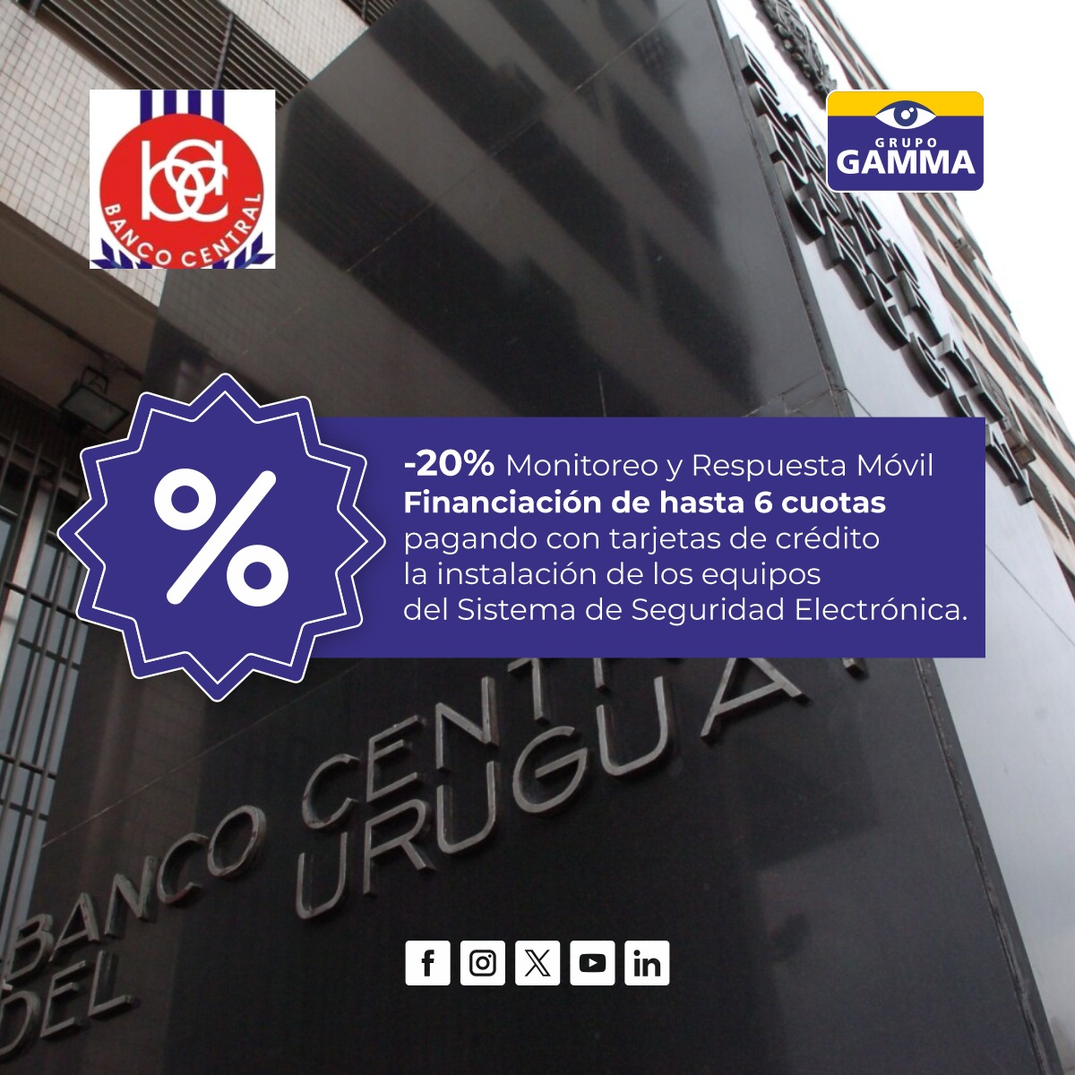 Convenio con Banco Central Descuentos