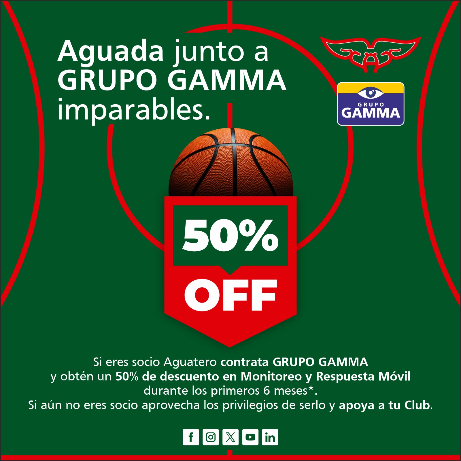 Promo Club AGUADA y GRUPO GAMMA