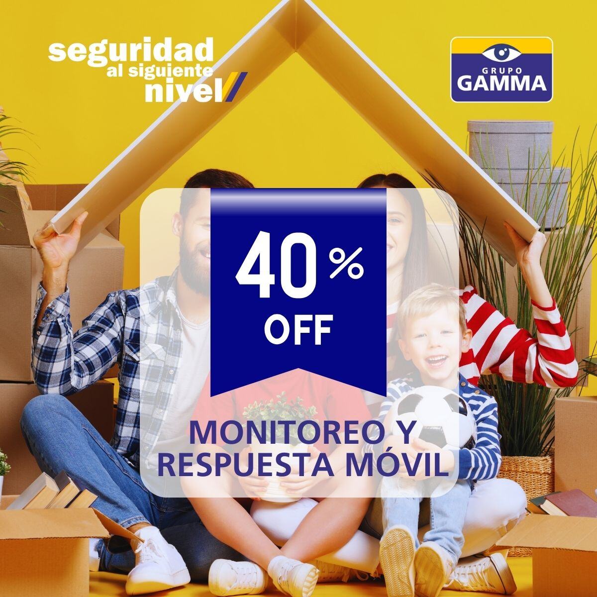 40% descuento en Monitoreo y Respuesta