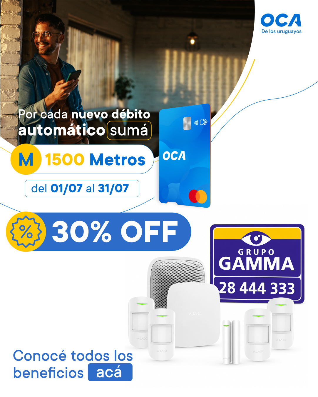 Promoción OCA y GRUPO GAMMA 2026